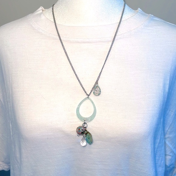 SALE! Cloisonné charm necklace # 22 - Picture 4 of 4